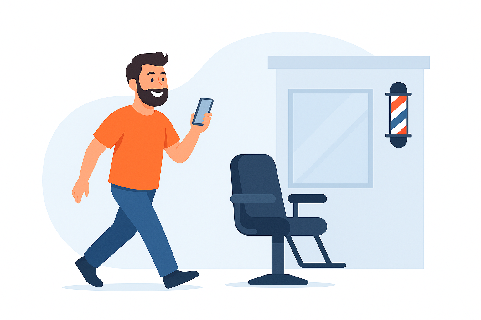 Barbershop illustration